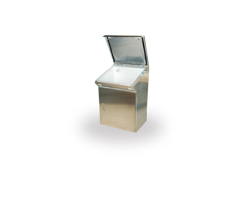 TPX stainless steel control desk